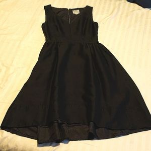 Kate Spade high low black dress size 6